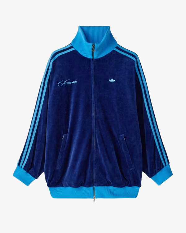 Adidas - Men's Avavav Velour Track Top - (Navy)