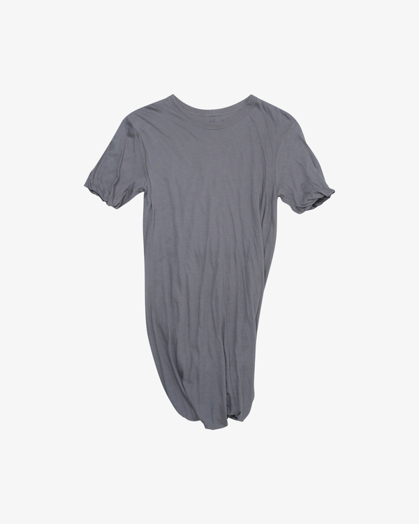 RICK OWENS - Men's Double Short Sleeve Tee - (Light Grey)