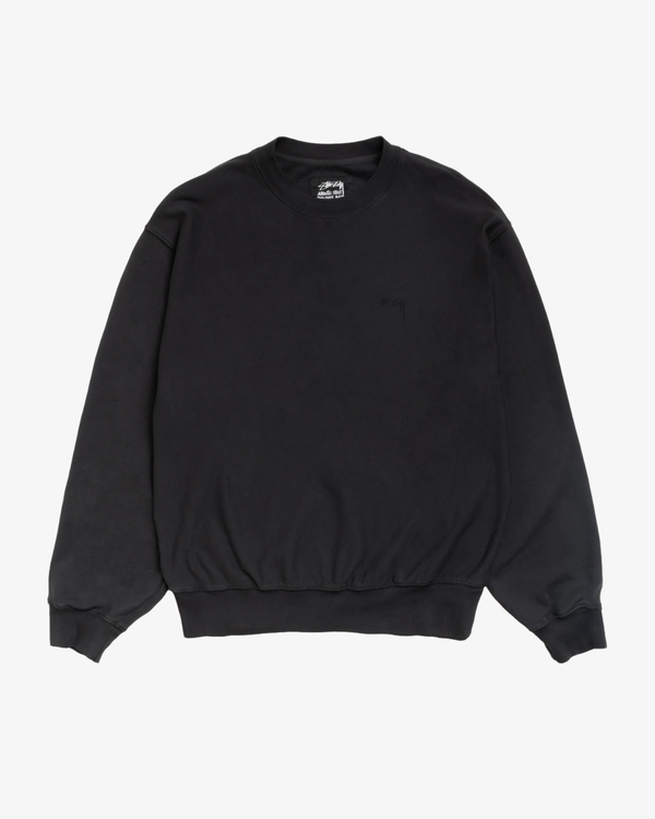 Stüssy -  Men's Lightweight Terry Crew - (Black)