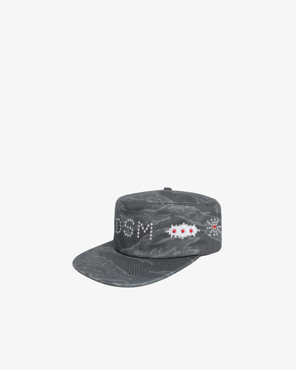 Fugazi - Men's DSMS Tiger Camo Studded Pillbox Hat - (Animal Print)