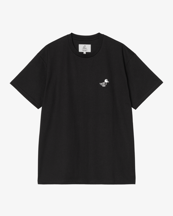 Carhartt WIP - Men's Invincible S/S Madison Duck T-Shirt - (Black 89Xx)