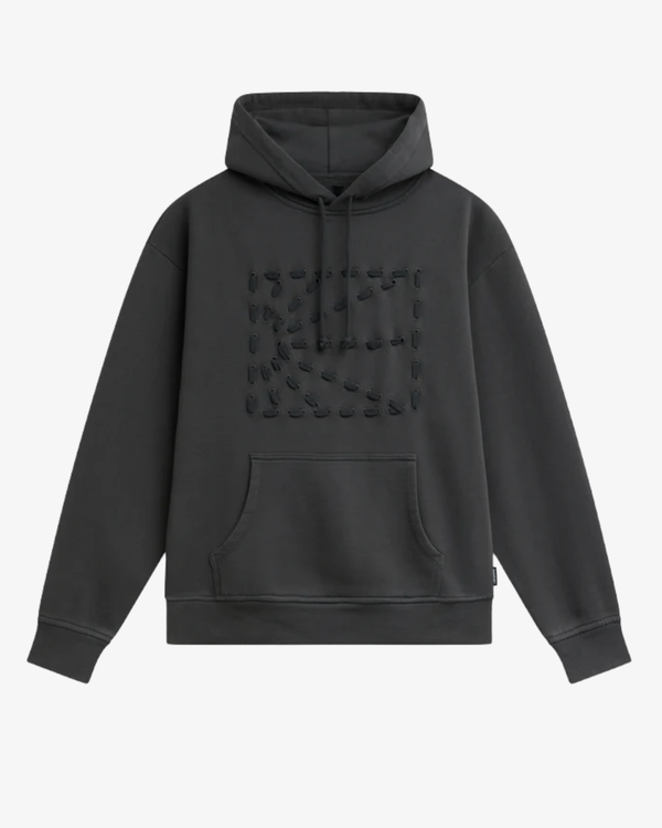 RASSVET - Men's Weave Logo Hoodie Knit - (Black) AW26 PACC19T021-AW26-1