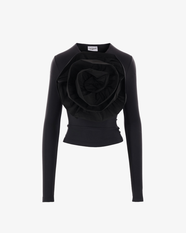 VAQUERA - Women's Rose Top - (Black)