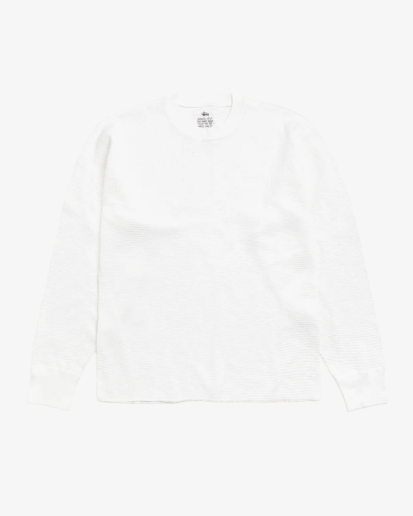 Stüssy - Men's Long Sleeve Thermal - (White)