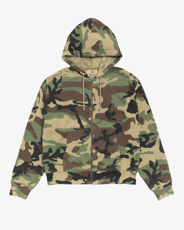 Stüssy - Men's Light Weight Thermal Hood - (Print)