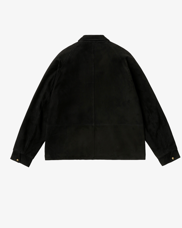 A.Presse - Suede Coach Jacket - (Black)