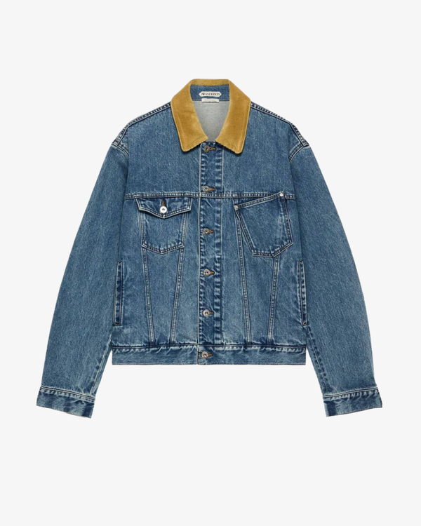 J.W. Anderson - Men's Corduroy Collar Jacket - (Denim)