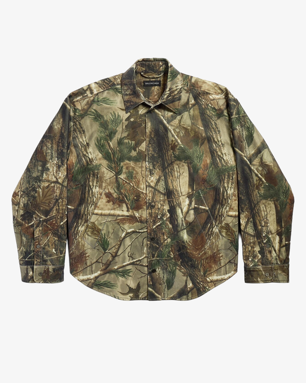 Balenciaga - Men's Overshirt - (Brown2135)