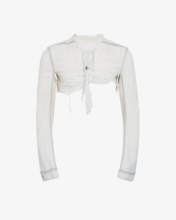 Rick Owens_RICK OWENS - Men's Microworker  - (White)_JACKETS