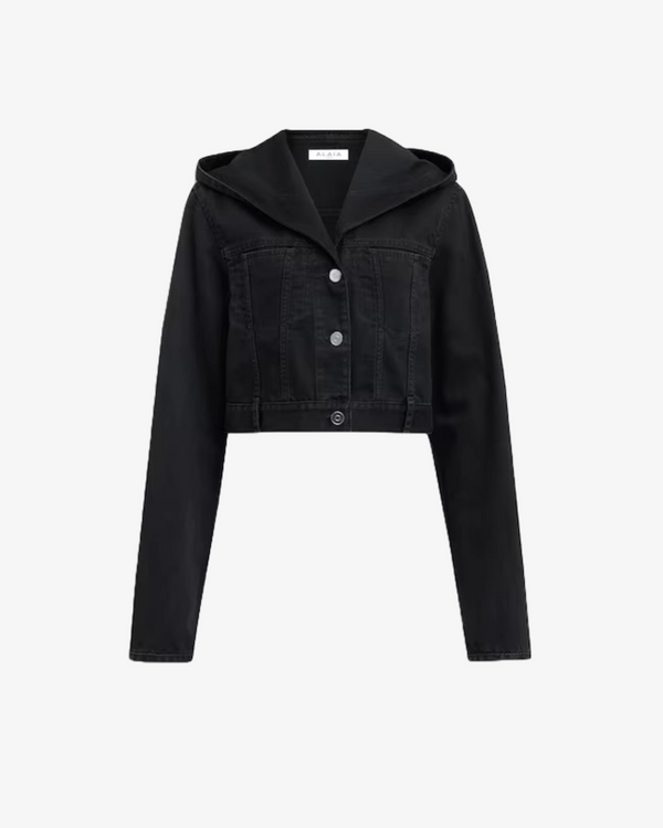 ALAÏA - Women's Hooded Jacket - (Black995)