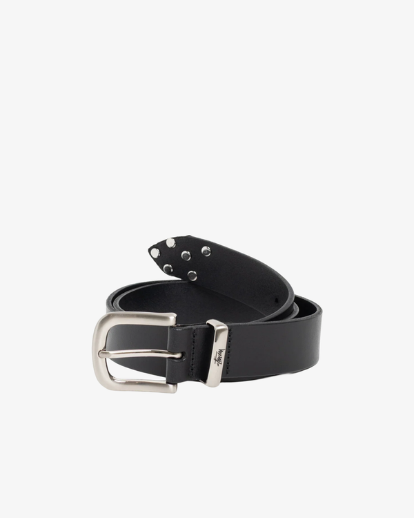 Stüssy - Men's Metal S Tip Belt - (Black)