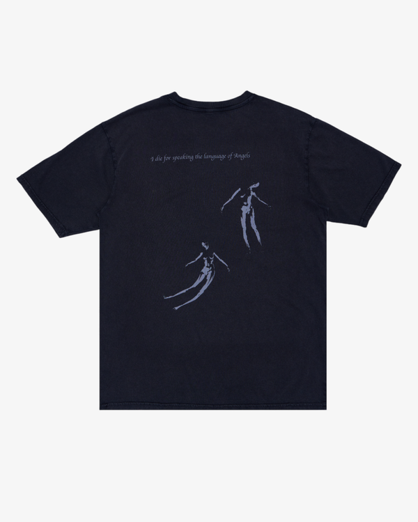 Deathmask_DEATHMASK - Men's Joan D'Arc Death For Angels Double Sided Tour T-Shirt - (Black)_TEES