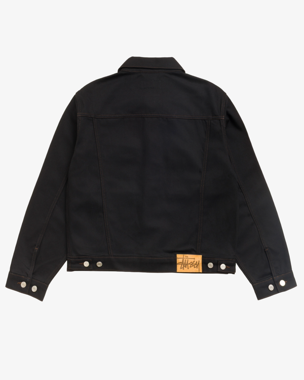 Stüssy - Men's Trucker Denim - (Black)