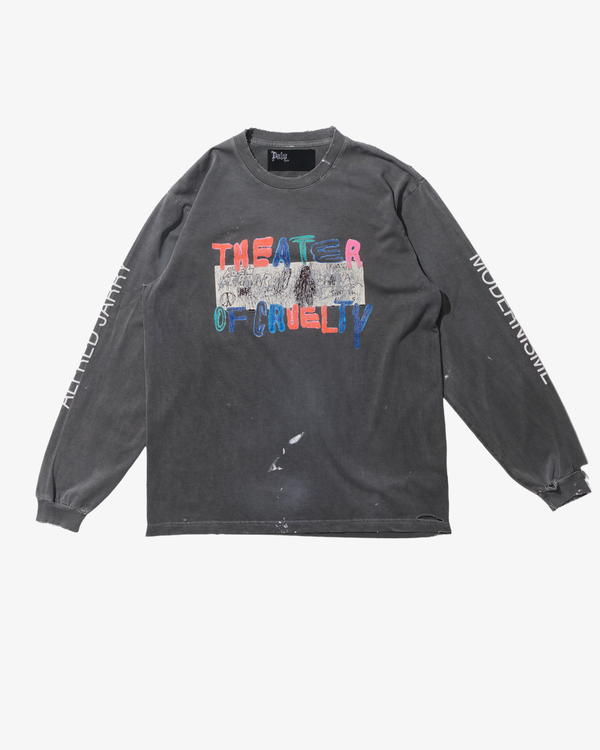 Paly - Men's Theater Of Cruelty Long Sleeve Tee  - (Black)