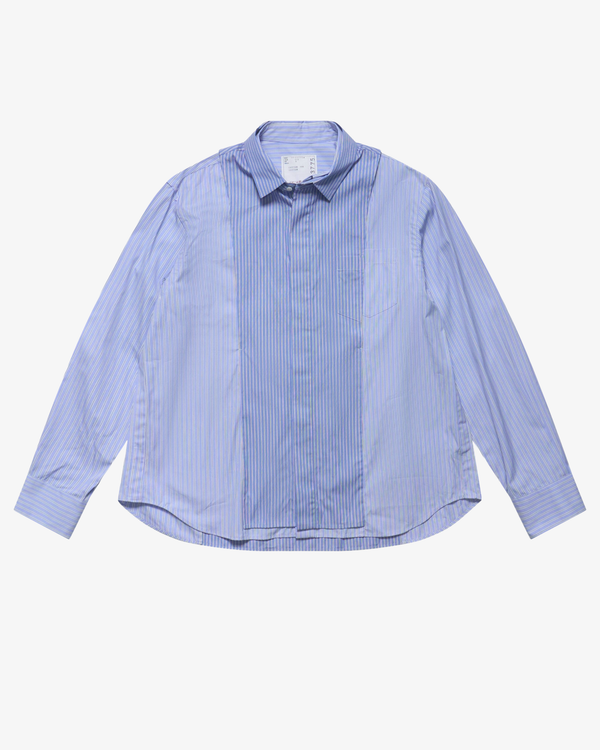 SACAI - Men's Poplin Shirt - (Stripes)
