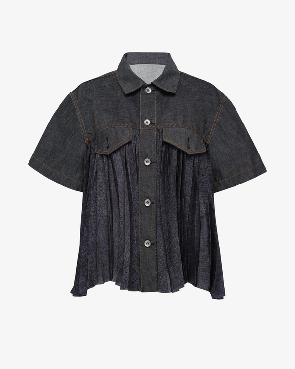 SACAI - Women's Denim Shirt - (Denim499)