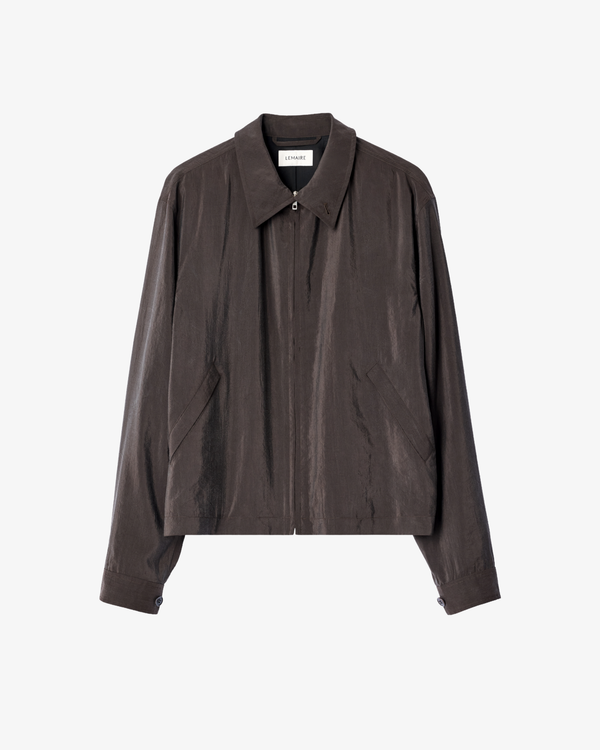 Lemaire - Men's Light Zipped Blouson - (Dark Brown)