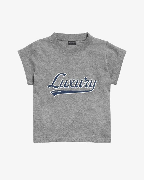 Balenciaga - Women's Shrunk T-Shirt - (Grey1035)