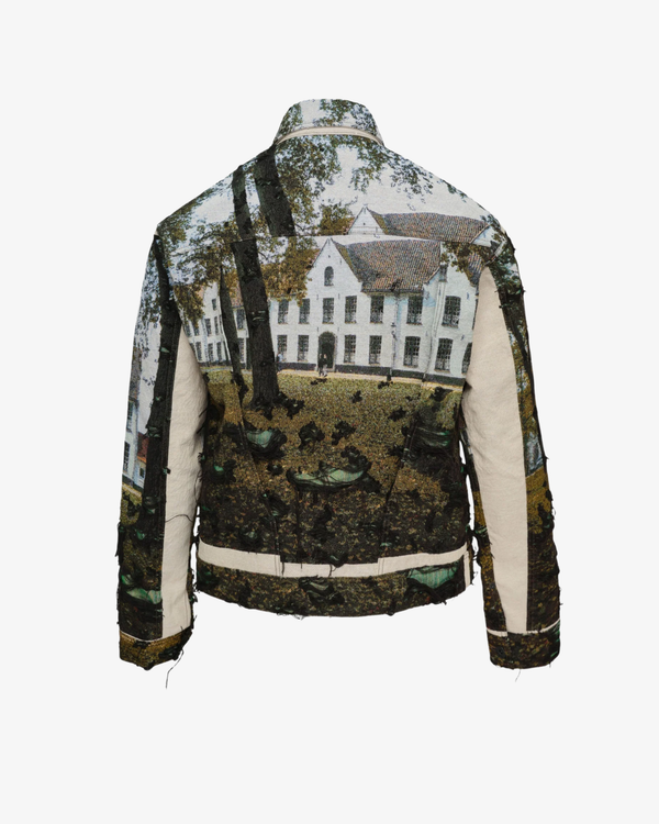 Junya Watanabe Man_Junya Watanabe Man  - Men's Gobelin Weave Jacket - (Print)_JACKETS