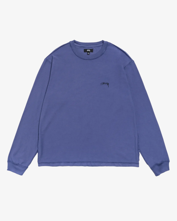Stüssy - Men's Lazy Long Sleeve Tee - (Navy)