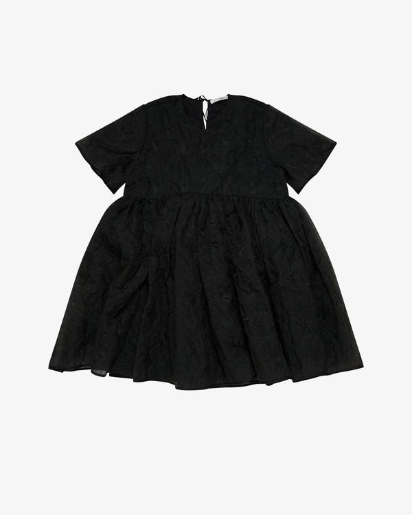 Cecilie Bahnsen - Women's Britney Dress Plumeria Matelassé - (Black)