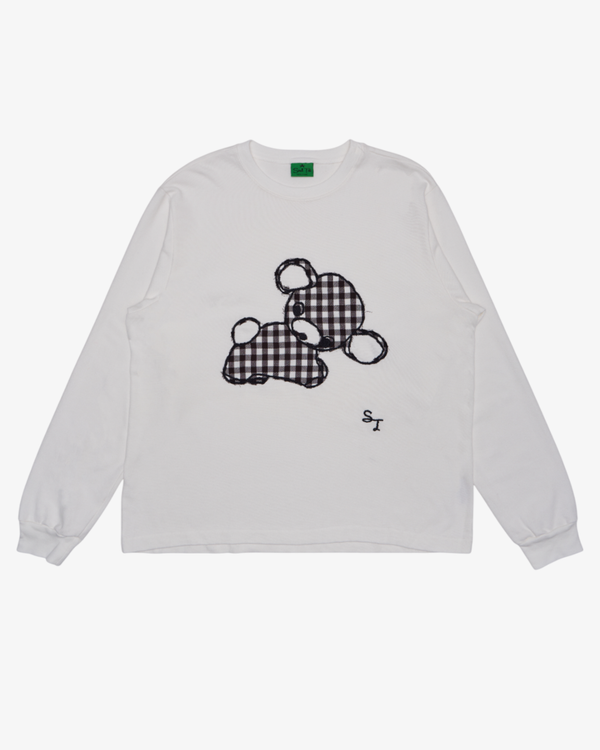 Small Talk Studio - Men's Sleeve Loong Tee - (White)