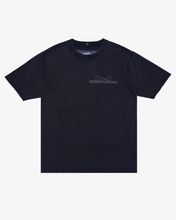 DEATHMASK - Men's Dead Composers Double Sided Tour T-Shirt - (Black)