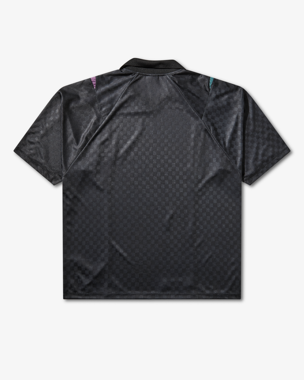 Umbro_UMBRO - Men's Classic England Polo - (Black)_TEES