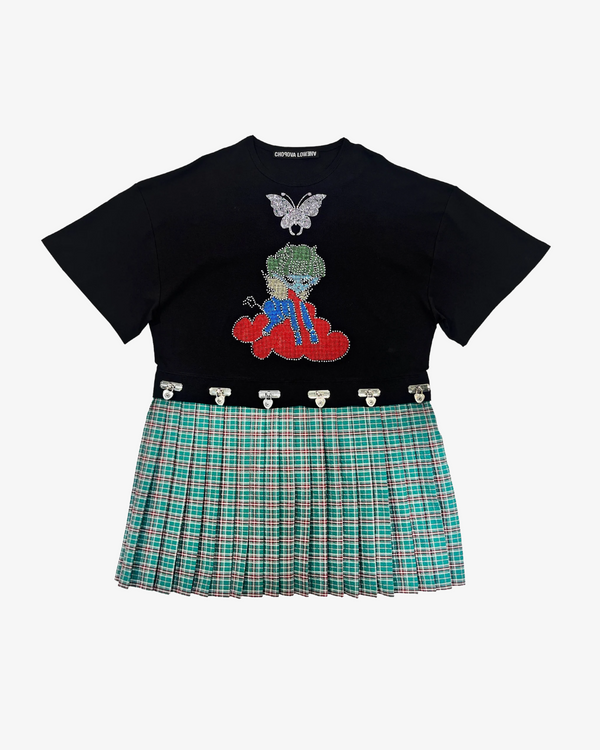 Chopova Lowena - Women's Spaced Out Tshirt Dress - (Black)