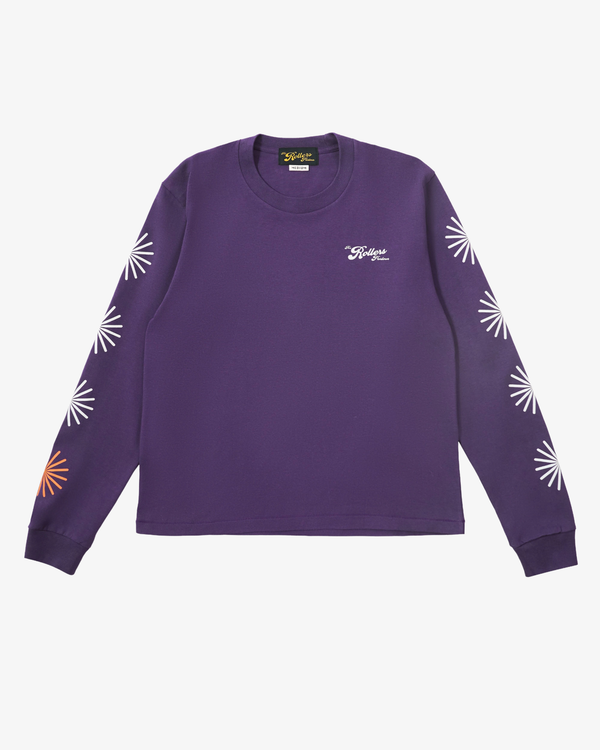 THE ROLLERS PARLOUR - Men's Roller Long Shirt T-Shirt - (Purple)