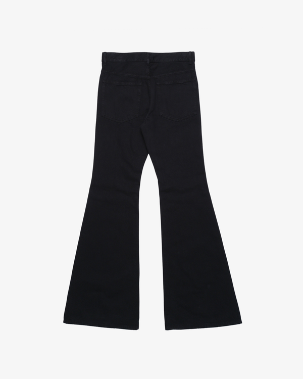 ANN DEMEULEMEESTER - Women's Hamo 5-Pockets Slim Fit Bootcut Trousers - (Black)
