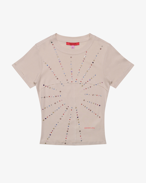ECKHAUS LATTA - Women's Lapped Baby Tee - (Natural)