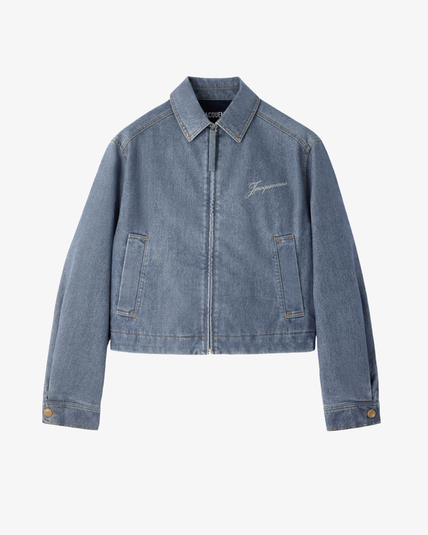 JACQUEMUS - Men's La Veste De-Nimes Canevas - (Blue330)
