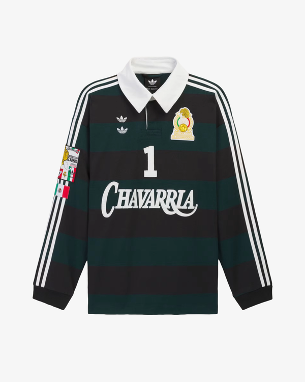 Adidas - Men's Chavarria Long Sleeve Rugby Shirt - (Black)