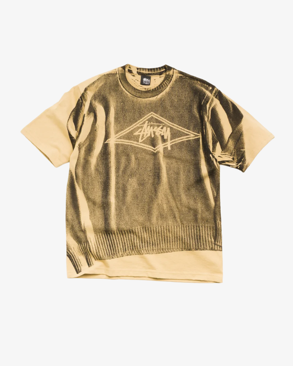Stüssy - Men's Sweater Tee - (Khaki)