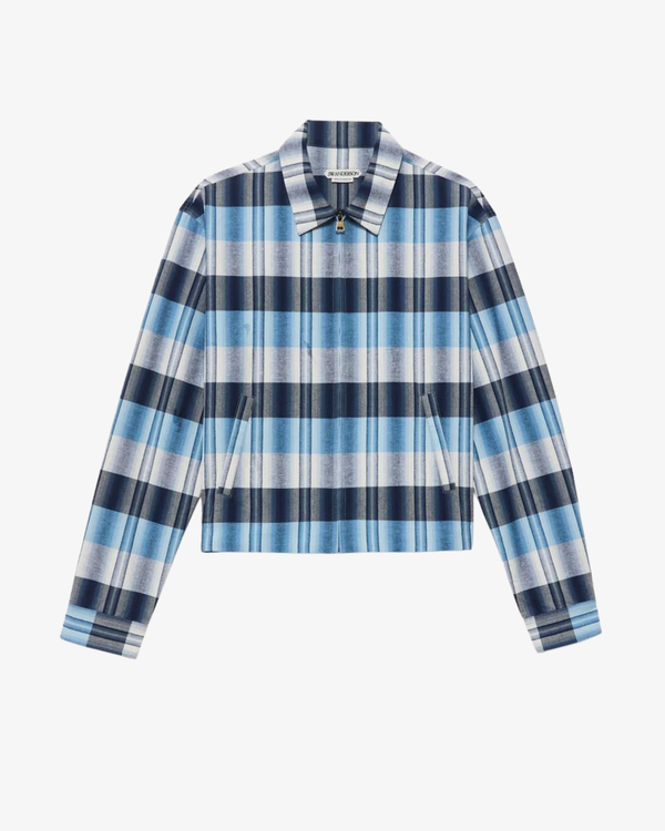 J.W. Anderson - Men's Front Zip Blouson - (Checks)