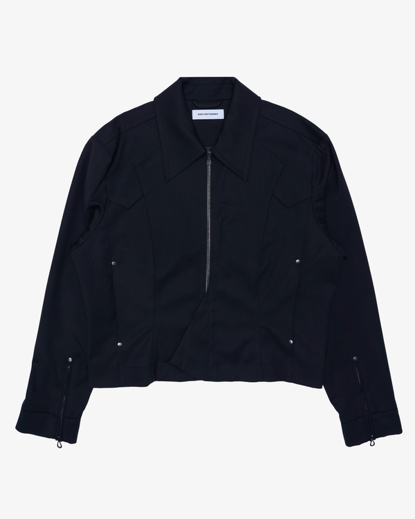 Kiko Kostadinov - Men's Kraner Cropped Blouson - (Black)