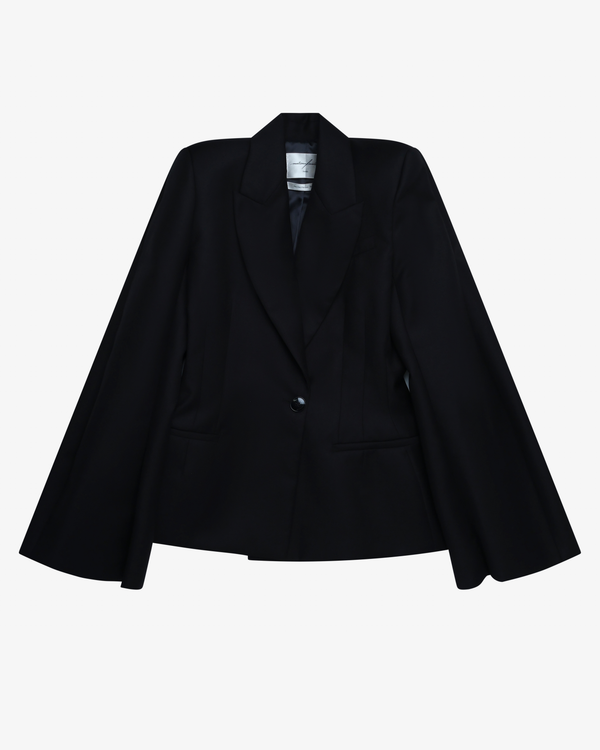 Matières Fécales - Women Madame H. Blazer Woven - (Black)