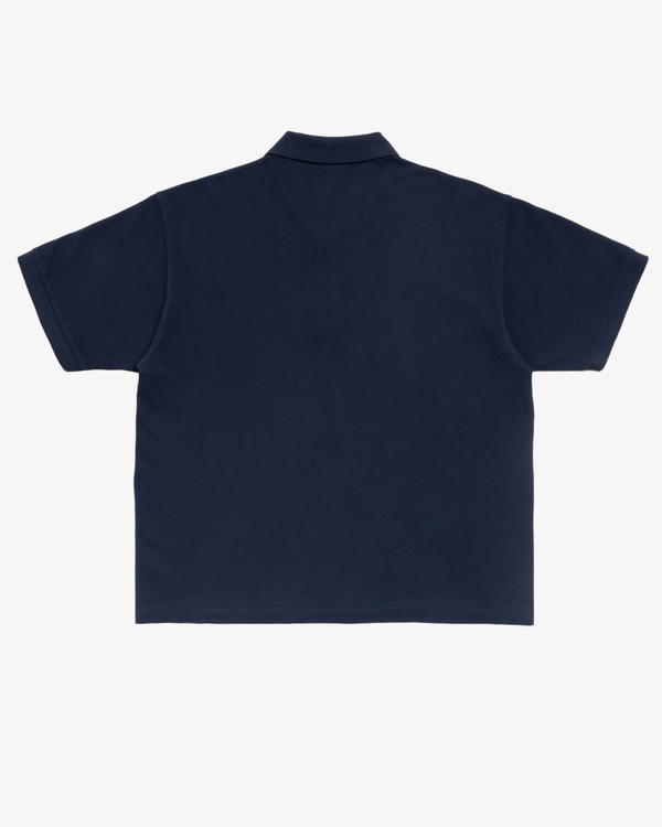 Stüssy - Men's Classic Pique Polo - (Navy)
