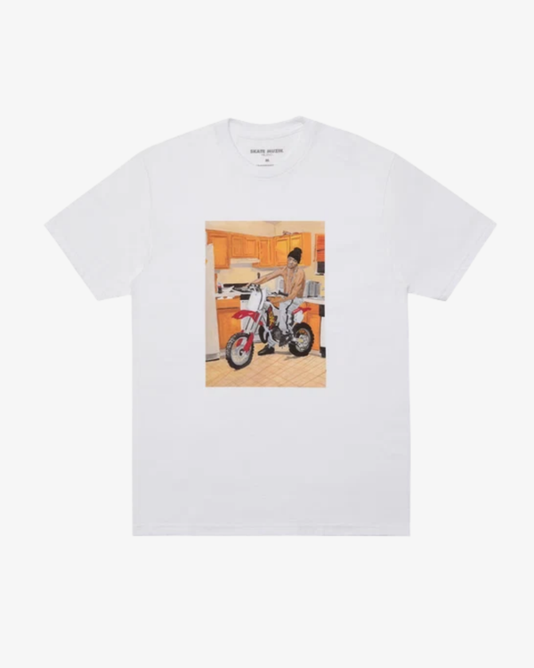 SKATE MUZIK - Men's Fuck Ya Life Tee - (White)