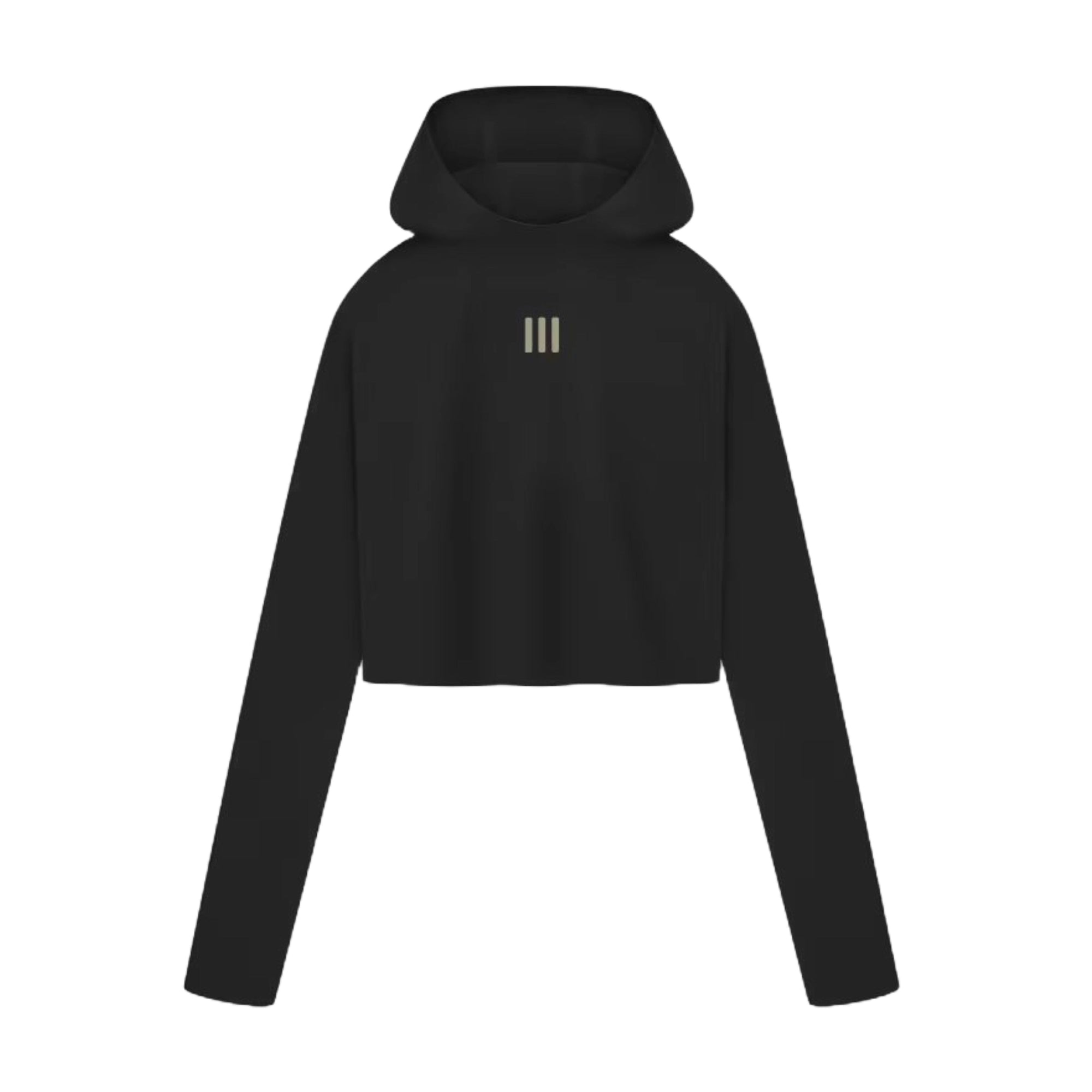 Adidas: Fear Of God Athletics Base Layer Crop Hoodie (Black) SS24 ...