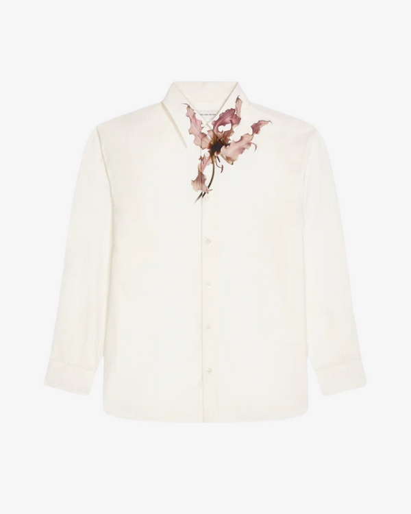 DRIES VAN NOTEN - Men's Loose Cotton Shirt - (White305)