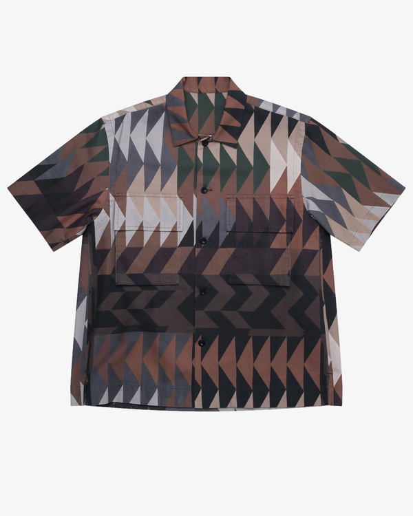 SACAI - Men's Sacai X A.P.C. Quilts Shirt - (Brown)
