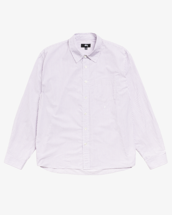 Stüssy - Men's Standard Ls Shirt - (Purple)