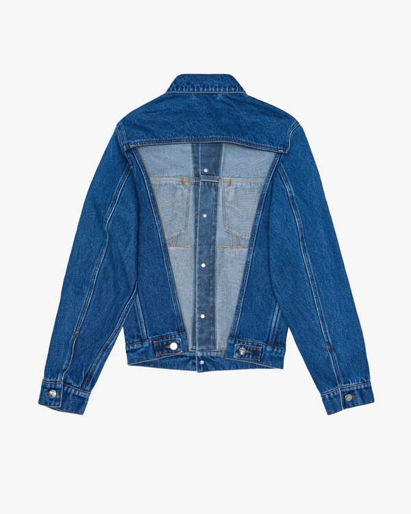 Duran Lantink_Duran Lantink - Women's Floating Denim Trucker - (Blue0092)_JACKETS