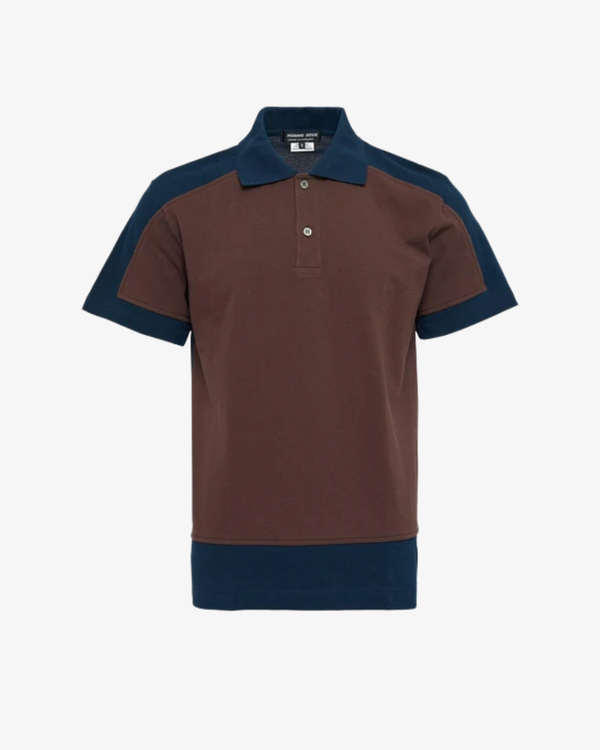 Comme des Garçons Homme - Men's Polo Tee - (Brown)