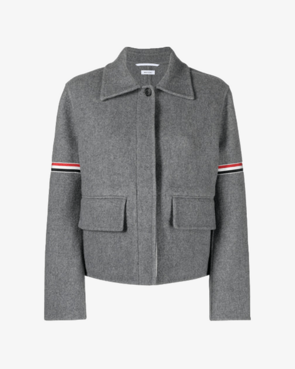 THOM BROWNE - Women's Bell Sleeve Jacket - (Grey)