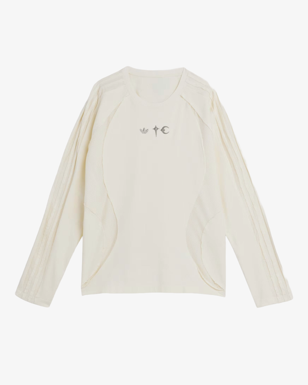 Adidas - Men's Thug Club Teamgeist T-Shirt Long Sleeve - (Off-White)