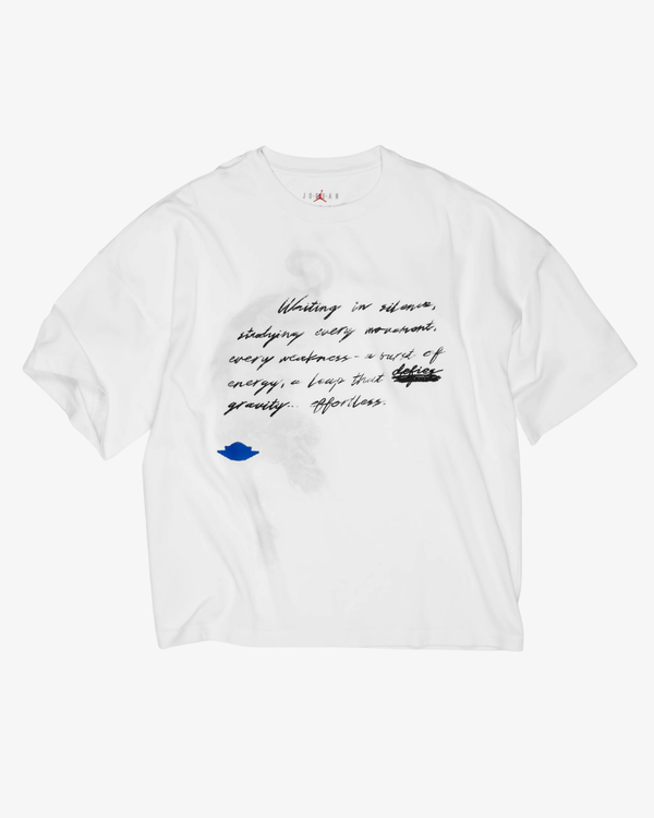 Nike - Men's Jordan Black Cat Short Sleeve Tee - (Off White)