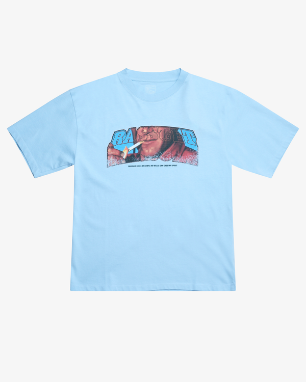 RASSVET - Men's Ranchero Tee Shirt Knit - (Light Blue)
